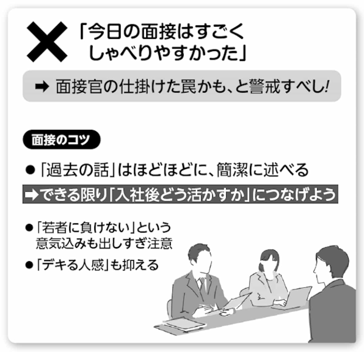 「話しやすい面接」は面接官の罠