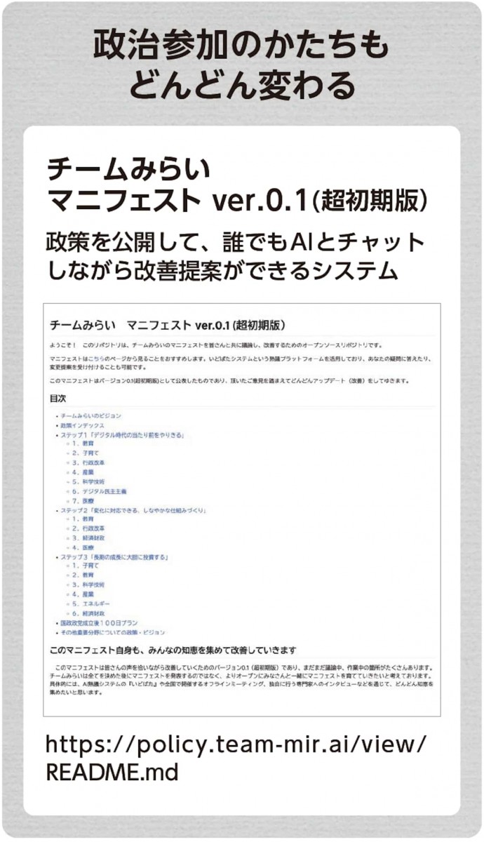 政治参加のかたちもどんどん変わる