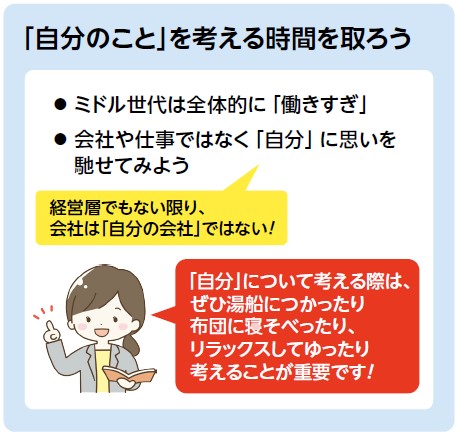 「自分のこと」を考える時間を取ろう