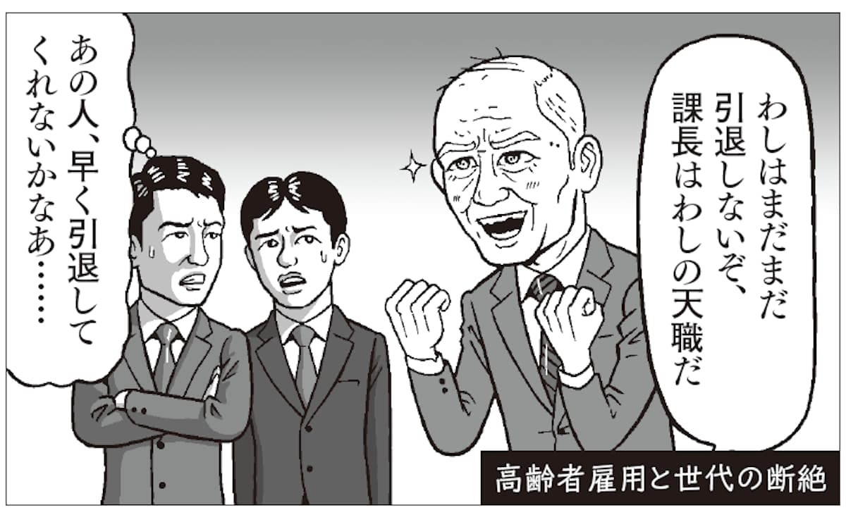 高齢者雇用は大きなお世話？ 気を遣う中堅、居づらいシニア【禁断の会社用語辞典】